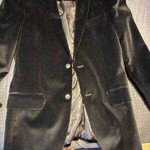 Murano Classic Black Velvet Blazer